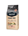 OWNAT Perro GRAIN FREE JUST ADULT SALMON y MARISCO 14 kg